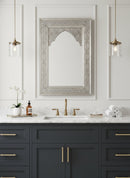 Moroccan Handmade Silver Wall Mirror