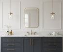 Custom Order - Rectangular Brass Mirror