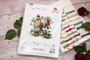 Vase with Roses  B7026L Counted Cross-Stitch Kit