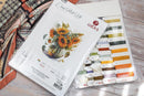 Vase with Sunflower B7025L Counted Cross-Stitch Kit