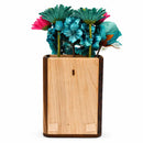 Wooden Wall Hanging | Flowers Included | Raising Grain Wood Works