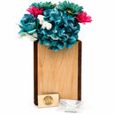 Wooden Wall Hanging | Flowers Included | Raising Grain Wood Works