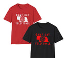 Nebraska Volleyball Game Day Adult Unisex T-Shirt | Multiple Colors & Sizes | Double Play Apparel & Engraving