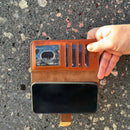 Vegas Premium Leather iPhone 15 Pro Wallet Case with MagSafe | Detachable RFID Blocking Luxury Wallet