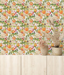 Oranges on Trees Wallpaper