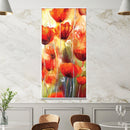 Vermillion Whispers Canvas