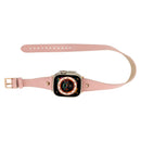 Vernon Double Tour Leather Bands for Apple Watch 9, Ultra 2 and SE