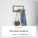 Handmade Minimalist Coat Rack