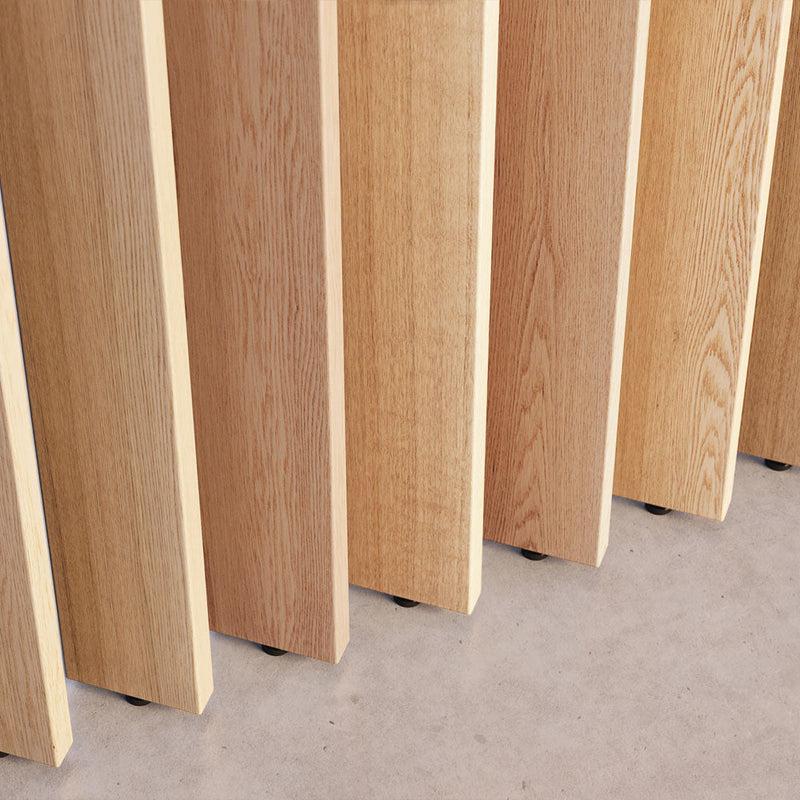 Wood Slat Room Divider