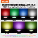 12V 40W LED Pool Lights with Remote Control & RGBW Color Changing Feature