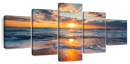 Summer Ocean Sunrise Wall Art