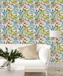 Voguish Wildflowers Wallpaper Fashionable