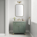 James Martin Chicago 30" Single Bathroom Vanity, Smokey Celadon