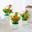 Artificial Flowers Bonsai Vase