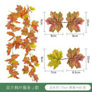 Vibrant autumn harvest hanging decoration living room leaf garland