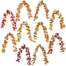 Vibrant autumn harvest hanging decoration living room leaf garland
