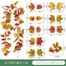 Vibrant autumn harvest hanging decoration living room leaf garland