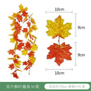 Vibrant autumn harvest hanging decoration living room leaf garland