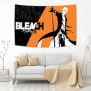 Vibrant bleach japan anime tapestry bedroom wall hanging