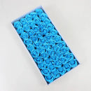 Vibrant red rose bath flower set bathroom decor soap flowers