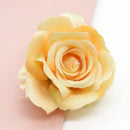 Vibrant silk artificial roses wedding and living room decor