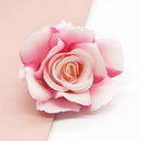 Vibrant silk artificial roses wedding and living room decor