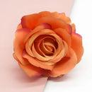 Vibrant silk artificial roses wedding and living room decor