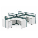 Trevik · L-Shaped Cubicle Workstation