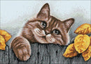 Village Cat CS205 15.8 x 11.8 inches Crafting Spark Diamond Painting Kit