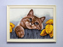 Village Cat CS205 15.8 x 11.8 inches Crafting Spark Diamond Painting Kit
