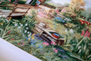 Village landscape BU4011L Counted Cross-Stitch Kit