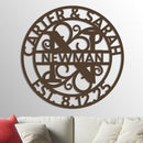 Wedding Monogram Sign