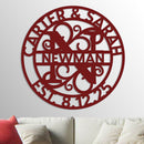 Wedding Monogram Sign