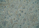 Hand Knotted Traditional Silver, brown and Beige Antique Textured Low Pile Distressed Wool Rug | TRD53114
