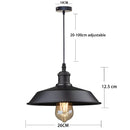 Vintage black farmhouse pendant light for kitchen island
