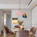 DecorBites™ Blue Iron Art LED Pendant Light, Nordic Modern Style for Home and Commercial Spaces