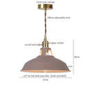 DecorBites™ Blue Iron Art LED Pendant Light, Nordic Modern Style for Home and Commercial Spaces