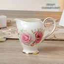 Vintage bone china milk jug with gold trim dining room creamer