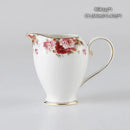 Vintage bone china milk jug with gold trim dining room creamer