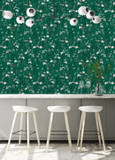 Vintage Botanical Flowers Wallpaper