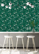 Vintage Botanical Flowers Wallpaper