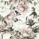 Vintage Bouquet Of Peonies Wallpaper Mural