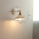 DecorBites™ Copper Arm LED Wall Sconce for Bedroom Bathroom Mirror Stair Light