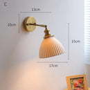 DecorBites™ Copper Arm LED Wall Sconce for Bedroom Bathroom Mirror Stair Light