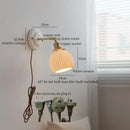 DecorBites™ Ceramic LED Wall Lamps - Minimalist Modern Nordic Design for Living Room, Bedroom, Mirror