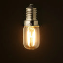 Vintage clear glass led tubular bulb kitchen e12 e14 dimmable light