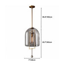 Vintage Glass Lantern Pendant Lights