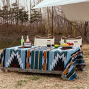 DecorBites™ Bohemian Cotton Plaid Sofa Blanket - Anti-Slip Knitted Decorative Home Cover