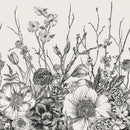 Vintage Floral Mix Wallpaper Mural