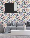 Elegant Vintage Floral Wallpaper Tasteful
